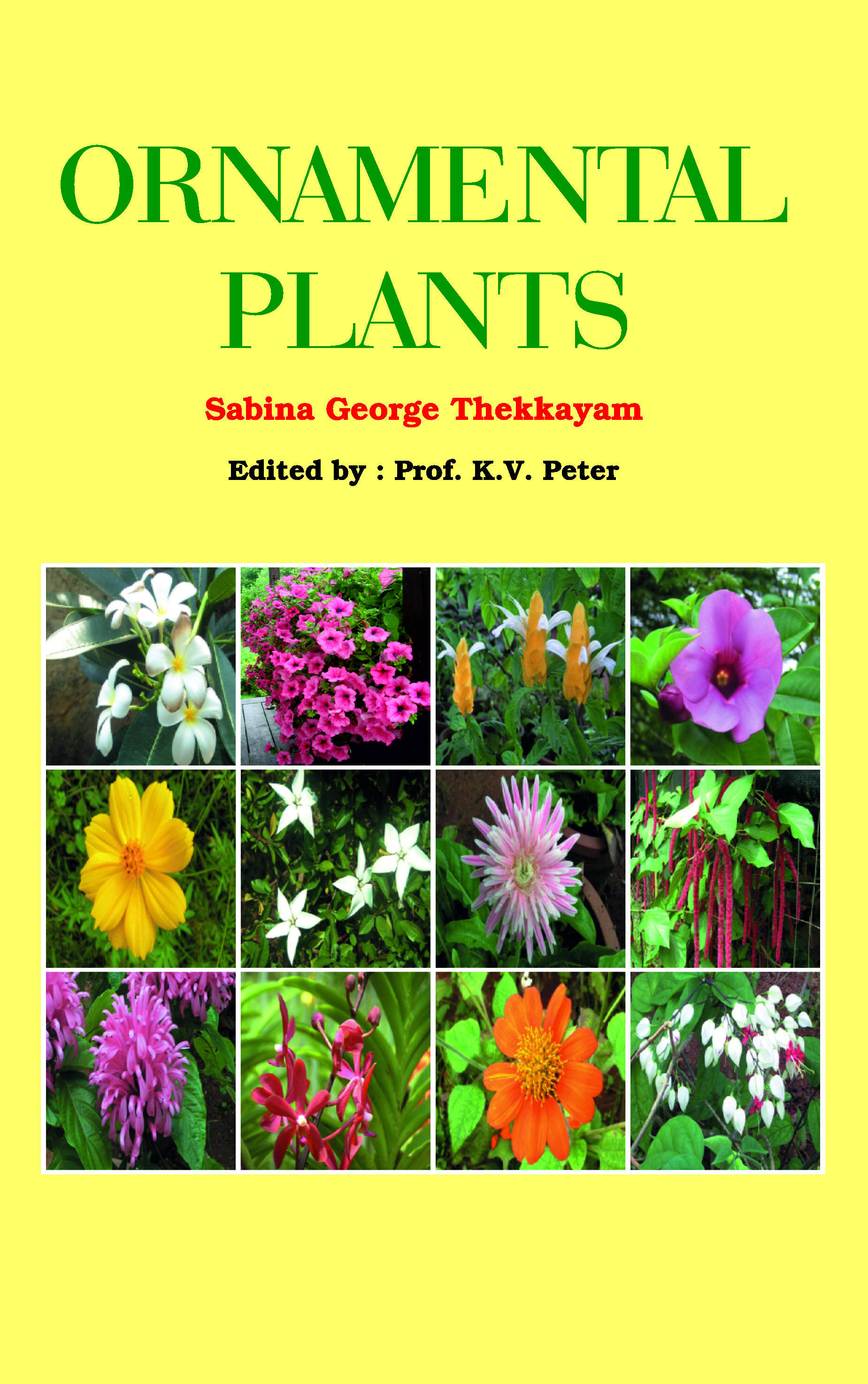 ORNAMENTAL PLANTS book cover