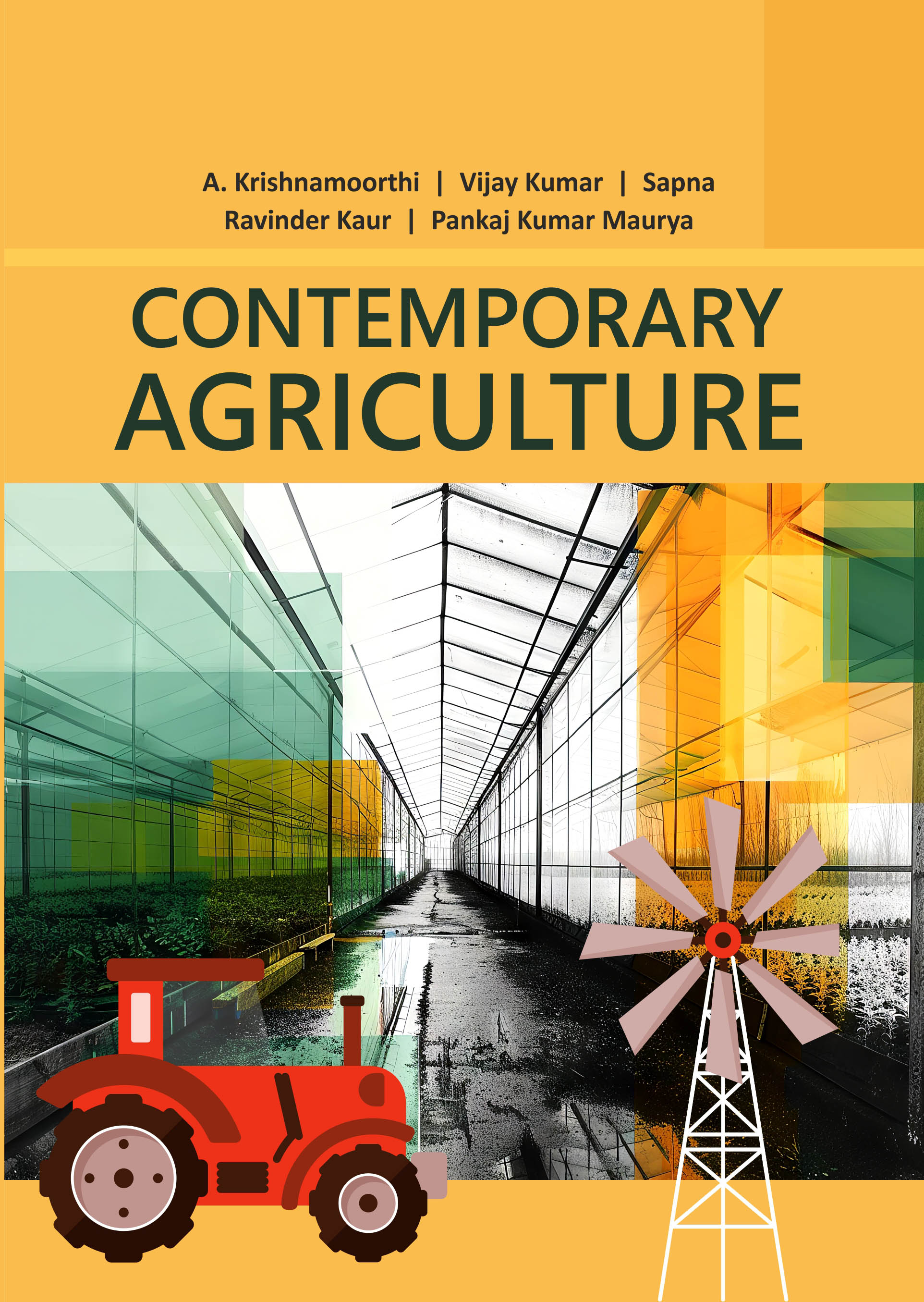 CONTEMPORARY AGRICULTURE book cover