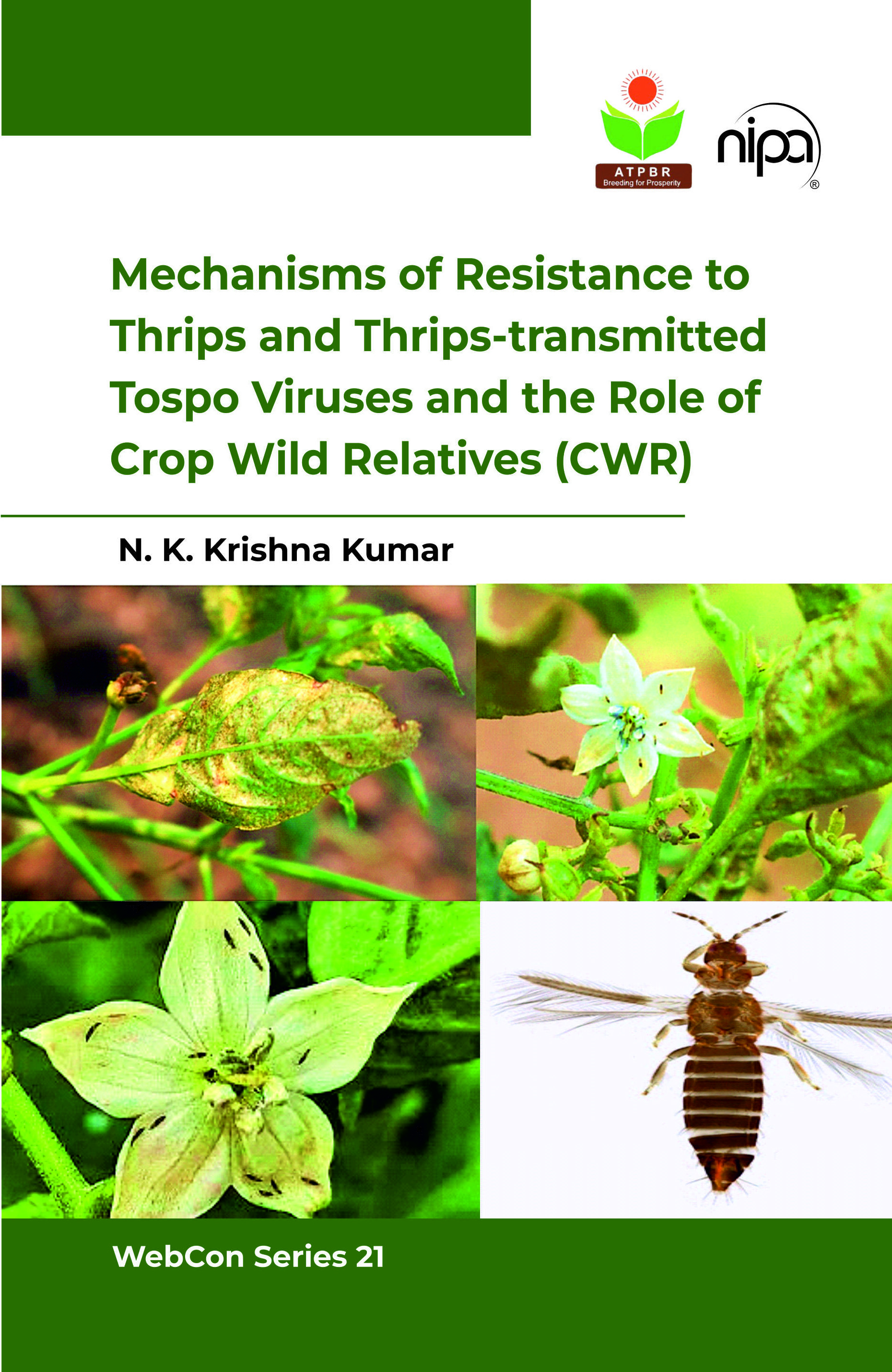 MECHANISMS OF RESISTANCE TO THRIPS AND THRIPS-TRANSMITTED  TOSPO VIRUSES AND THE ROLE OF CROP WILD RELATIVES (CWR) book cover