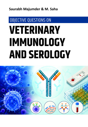 Objective Questions on Veterinary Immunology and Serology book cover